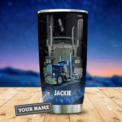 1616752157436 Trucker Move The World Personalized KD2 ABD2603004Z Stainless Steel Tumbler mk3