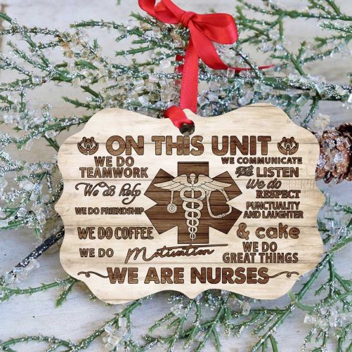 1633602859406 Wooden Style We Are Nurses HALZ0710021Z Ornament mk3