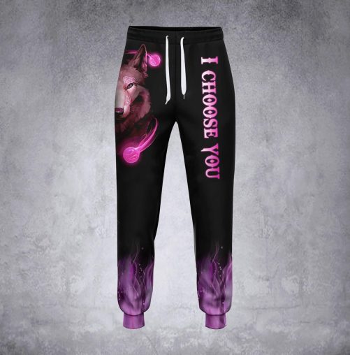 Wolf Hoodie And Sweatpants Set