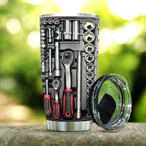 Mechanic Tools Box Stainless Steel Tumbler 1