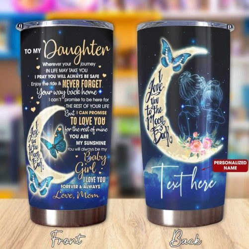 tumbler mom to daughter pencil art wherever your journey in life may take you 184 1024x1024