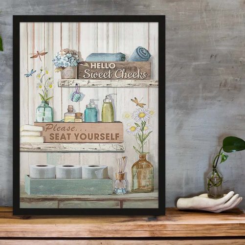 Bathroom Canvas Wall Art