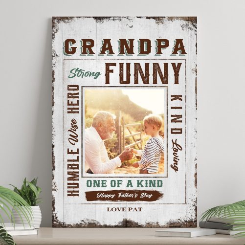 canvas grandpa