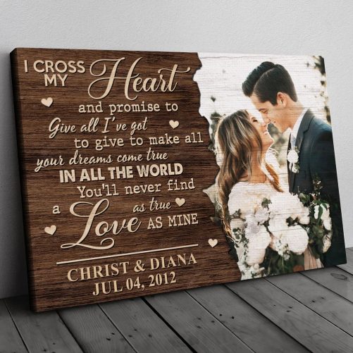 canvas i cross my heart