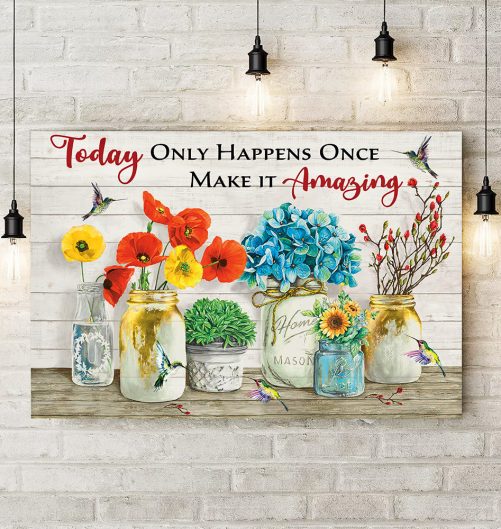 Make It Amazing Humming Bird Canvas 1