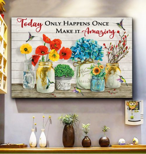 Make It Amazing Humming Bird Canvas 3