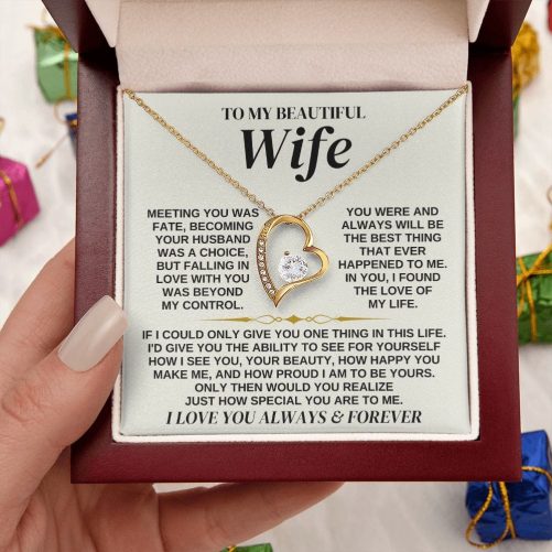 jewelry to my beautiful wife forever love necklace gift set ss323 38143903367409 1946x