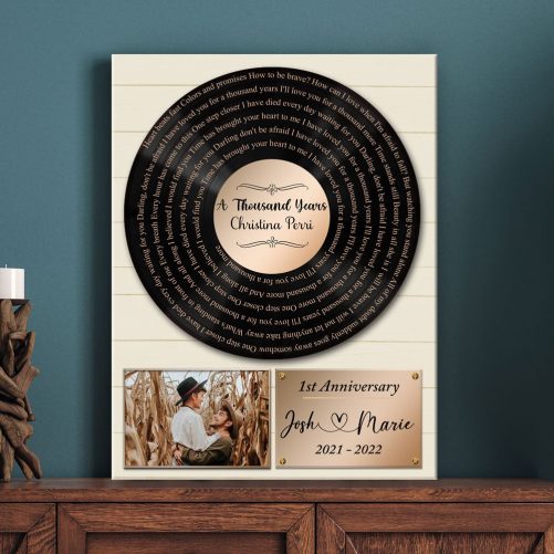 song lyrics canvas for couple