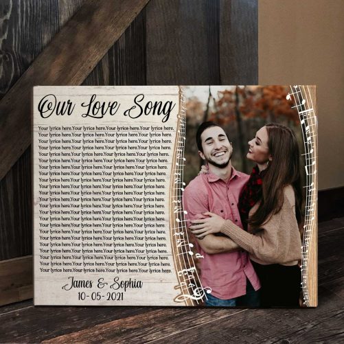 song lyrics couple canvas