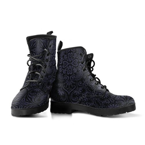 Bohemian Eclipse Black Vegan Leather Boots 2