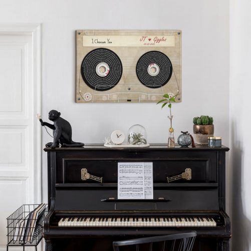 Customizable Music Song Lyrics Cassette Tape 
