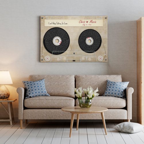 Customizable Music Song Lyrics Cassette Tape WA