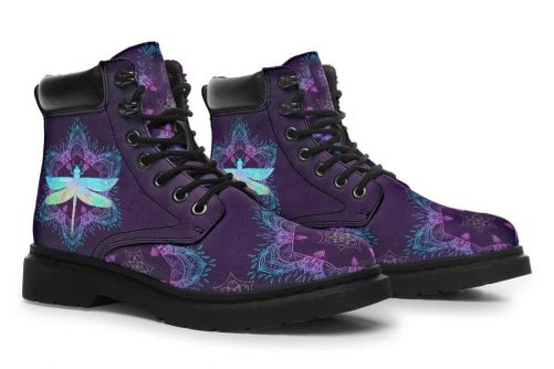 DRAGONFLY MANDALA boots 2