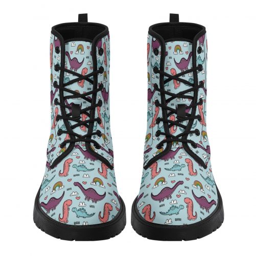 Dinos And Rainbows Boots