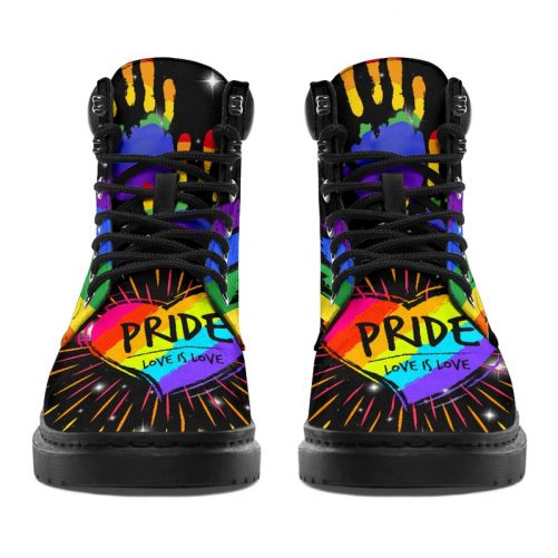 Lgbt Pride Boots Limited Vegan Boots All Season Boots 1