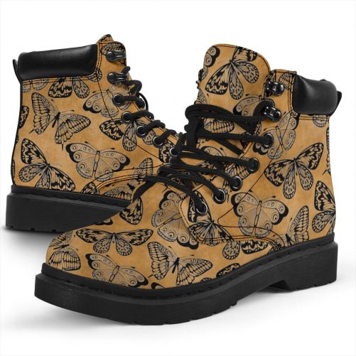 Tan Bohemian Butterfly All Season Boots