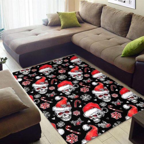 skull xmas rug 2