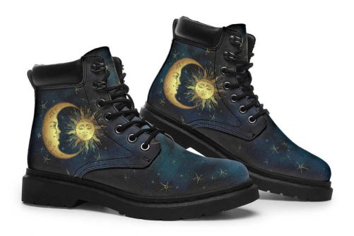 sun moon boots