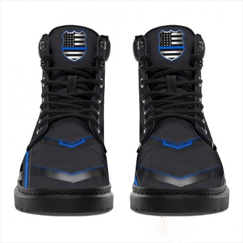 Gifts for Police Officers Police Blue Line All Season Boots 2