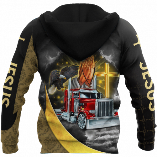God Bless Trucker back