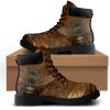 Cute Bee Honey Gifts Pattern Print Comfy Winter Boots