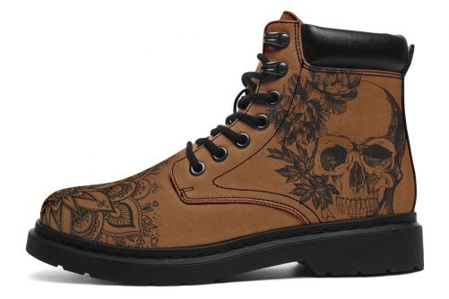 SKULL AND MANDALA COGNAC