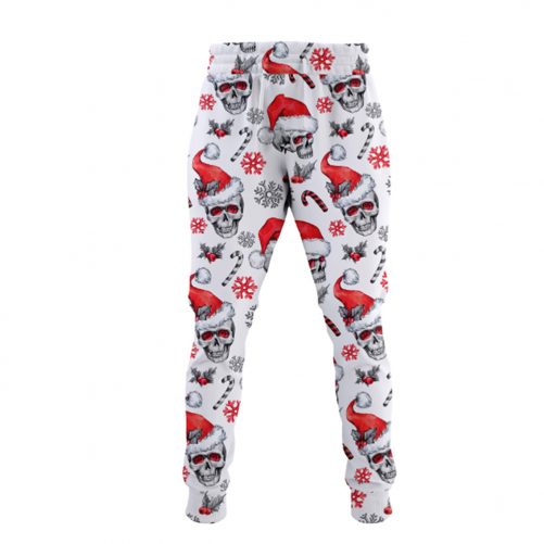 christmas skull sweatpants