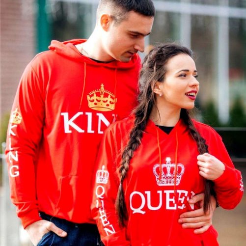 couple hoodies red king queen hoodies 1 720x