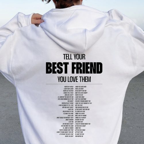 tell your best friend white