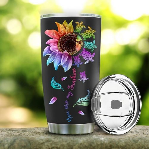 Custom Turtle Hippie You Are My Sunshine 1