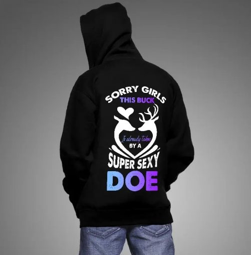 Doe Buck Hoodie 1