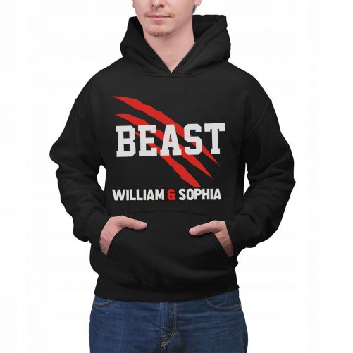 Her Beast His Beauty Hoodie 2