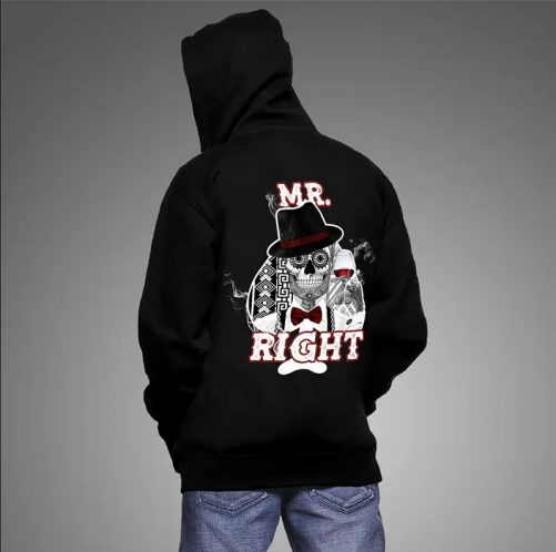 Mrs Mr Always Right Hoodie 1
