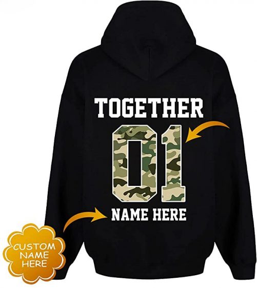 Personalized Couple Hoodie