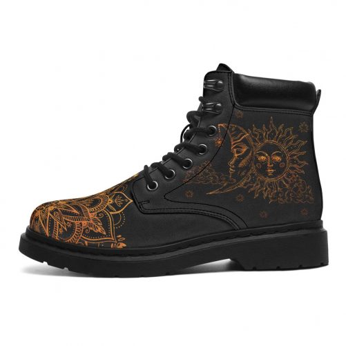 SUN MOON CLOUDS boots