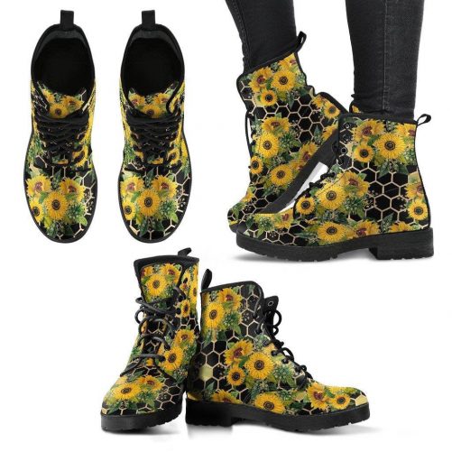 Sunflowers Honeycomb Classic boots
