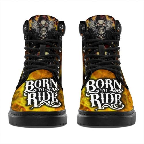 Biker Boots Born To Ride Amazing Gift Idea For Biker 1