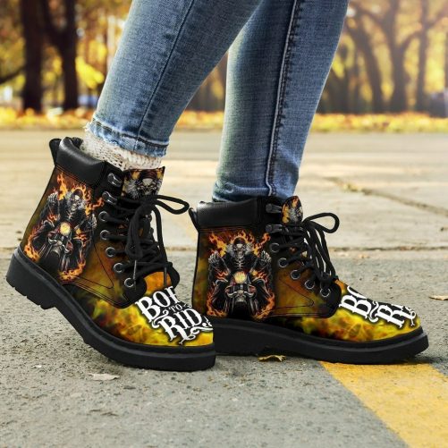 Biker Boots Born To Ride Amazing Gift Idea For Biker 2