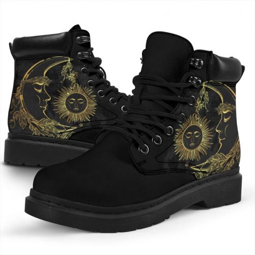 Charcoal Sun Moon All Season Boots 2
