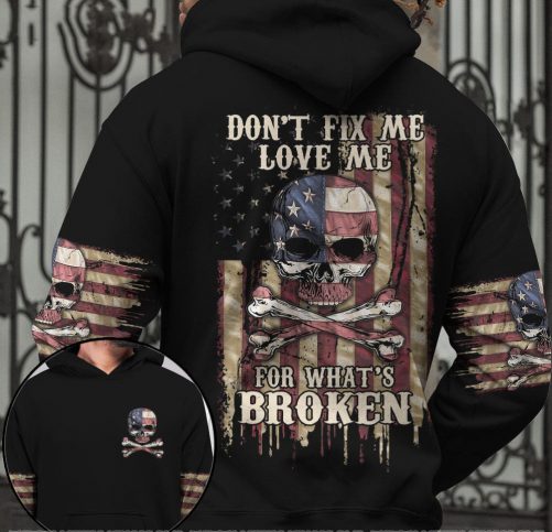 DonT Fix Me American Skull 1