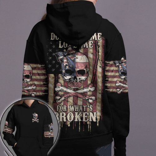 DonT Fix Me American Skull 2