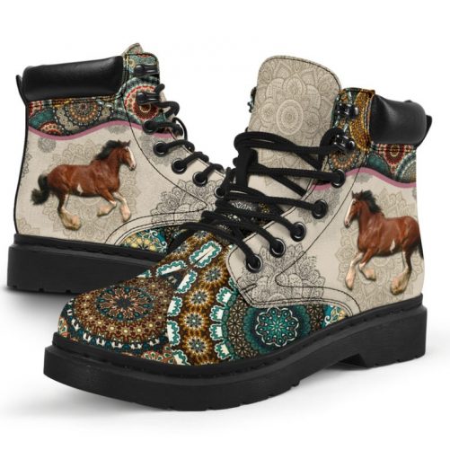 Draft Horse Vintage Mandala 2