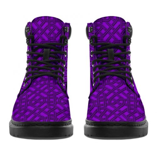 Irish Celtic Shamrock Purple 1