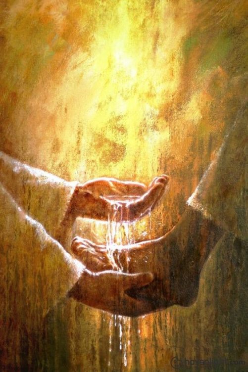 Jesus Christ Washing The Feet Of Disciples Canvas
