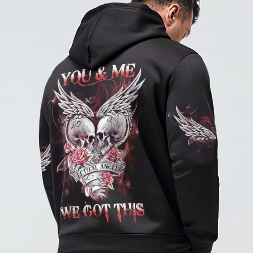 PERSONALIZED YOU ME WE GOT THIS COUPLE ALL OVER PRINT back