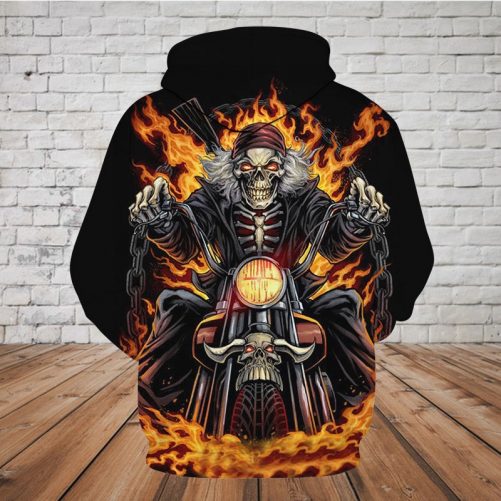 Riding Skeleton Skull 1