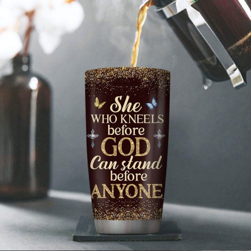 She Who Kneels Before God Can Stand Before 2