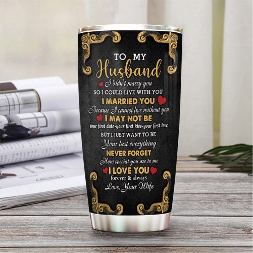 Skull Couple Stainless Steel Tumbler 1