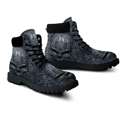 Tribal Skulls All Season Boots 2