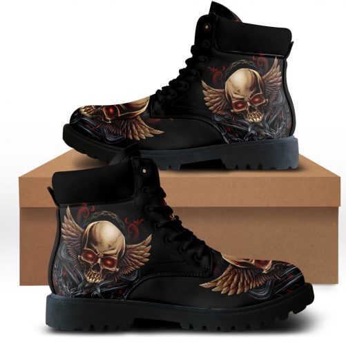 Winged Skull 2